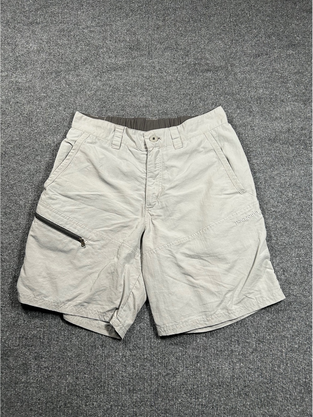 Patagonia Men's Lightweight Cargo Shorts Size S Beige